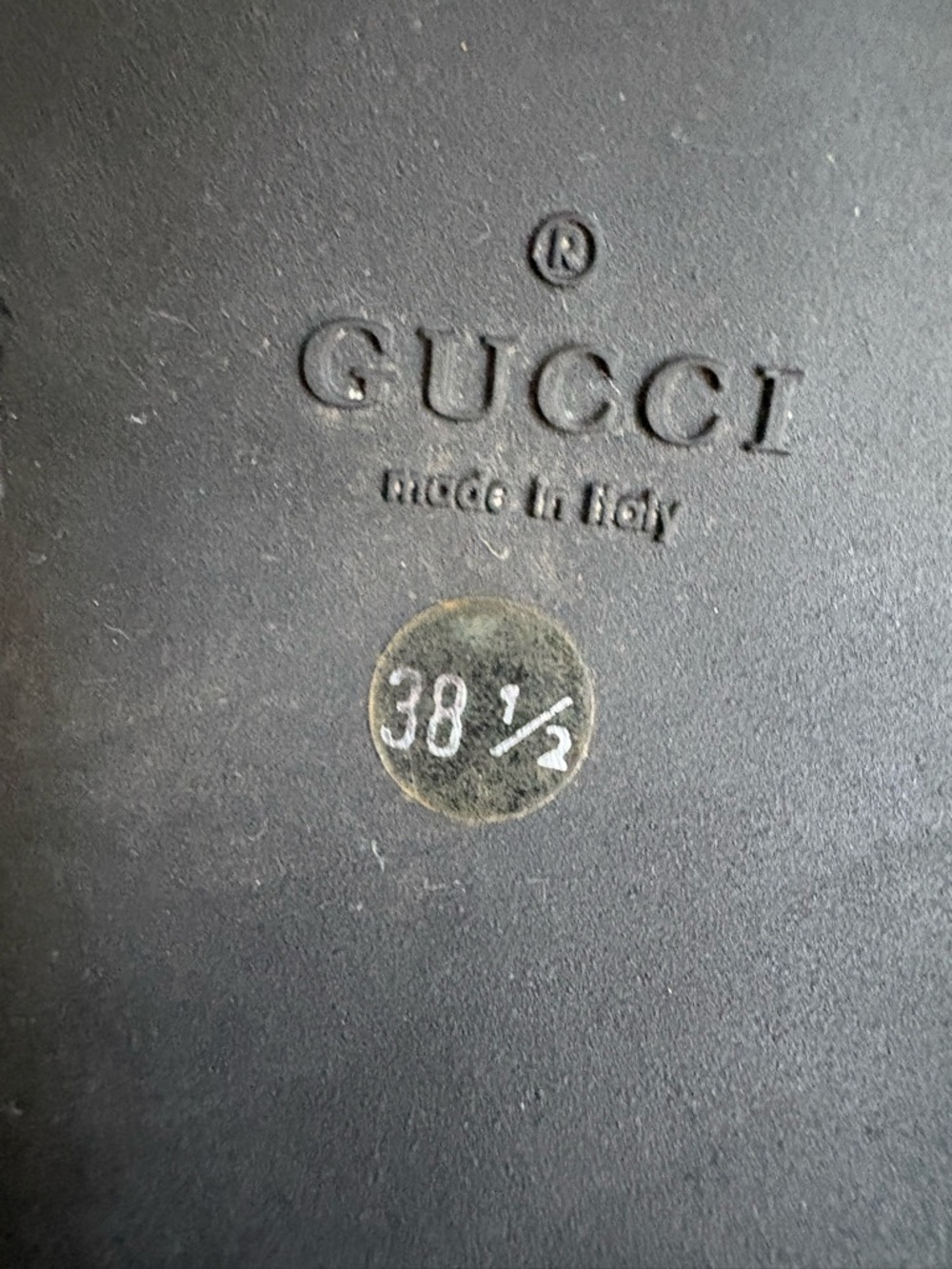 Gucci Black Leather Women's Penny Loafers - Picture 13 of 16